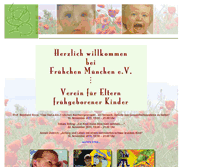 Tablet Screenshot of fruehchen-muenchen.de